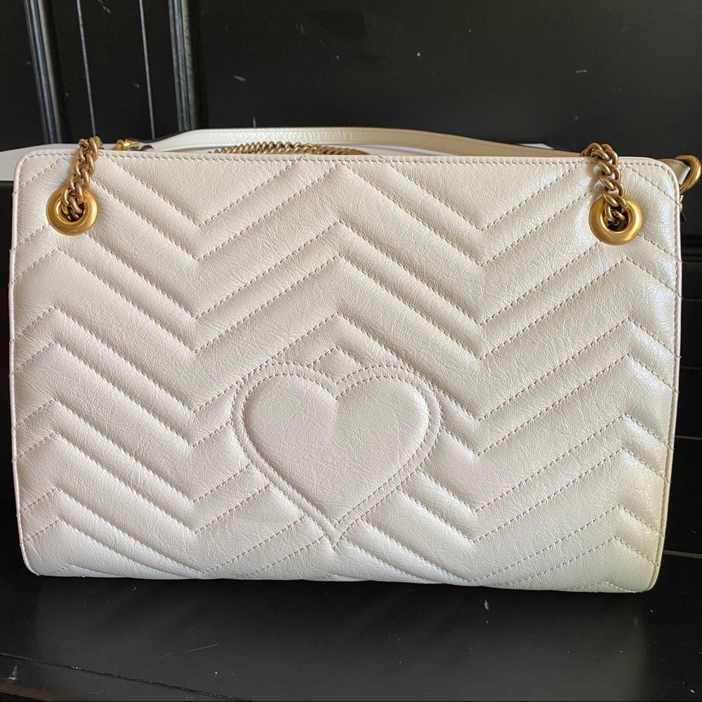 Gucci Marmont Matelassé Med Shoulder Bag LTD ED! - Picture 13 of 15